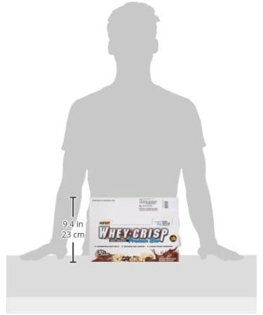 Buy All Stars Whey-Crisp Bar - White Chocolate Cookie Crunch (24 Pack) | Protein Snack for Fitness Enthusiasts | International Shipping Available - Buy Online on GoSupps.com