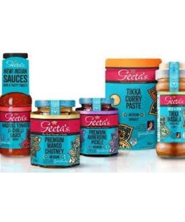 Geeta's Mango Chutney - 1.5kg (Pack of 3) | Authentic Indian Recipe | Sweet and Tangy Fusion | Preservative-Free | Reimagined Tradition | Versatile Culinary Companion - Buy Online on GoSupps.com