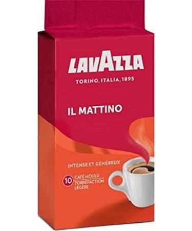 LAVAZZA - Il Mattino Ground Coffee 250G - Pack of 4 - Sold Per Pack - Buy Online on GoSupps.com