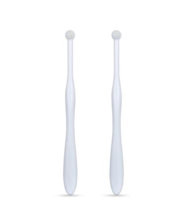 MIOYOOW 2PCs Dog toothbrush ultra -like pet bristles for sensitive teeth and gums toothbrush for dogs of puppies kitten cats small breeds - Buy Online on GoSupps.com