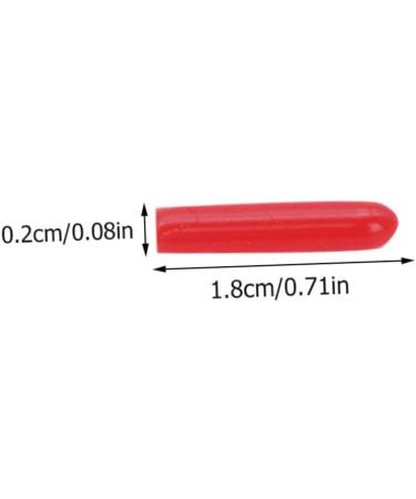 Minkissy 400 STK Silicone Eyelash Tweezers Caps - Red Slide Sleeves for Eyelash Tweezers | Durable & Protective | International Shipping Available - Buy Online on GoSupps.com