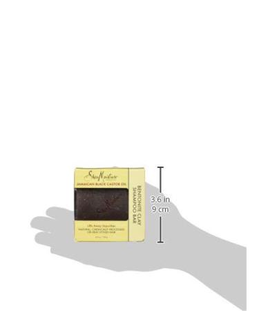 SheaMoisture Clay Bar Shampoo for Damaged Hair | Jamaican Black Castor Oil & Shea Butter - 4.5 oz | International Shipping - Buy Online on GoSupps.com