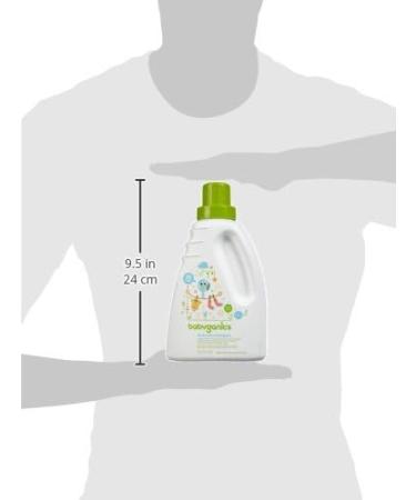 Babyganics Laundry Detergent - Fragrance Free 35 OZ | Safe for Baby & Eco-Friendly | International Shipping Available - Buy Online on GoSupps.com