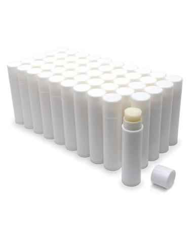Natural Lip Balm Bulk Customizable 50 Pack Vanilla Flavor for Party Favors Gift Baskets Business Branding Weddings