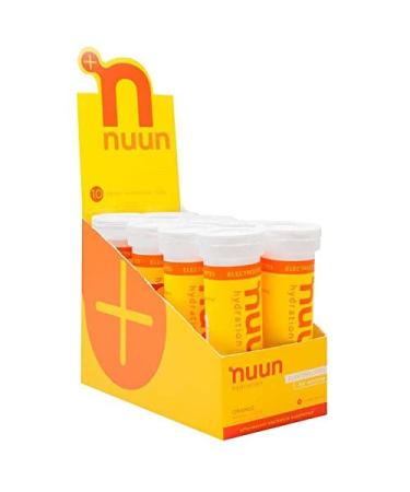 Nuun Active Hydration Tablets - Orange Box of 8 Tubes | International Shipping Available - Buy Online on GoSupps.com