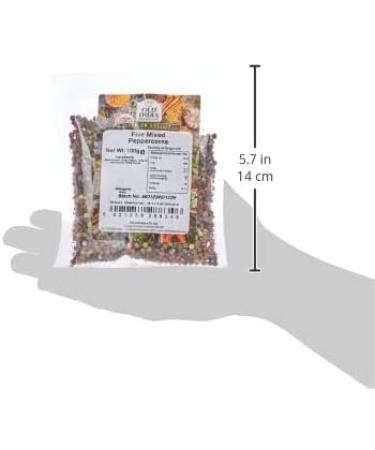 Old India Five Mixed Peppercorns 100g - Premium Blend for Superior Flavour (Pack of 1) - Buy Online on GoSupps.com