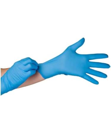 Safe-Sense Nitrile Blue Medical Gloves 4mil 9 inches blue chemotherapy tested disposable medical supplies kitchen gloves cooking gloves and food prep gloves (Large)) - Buy Online on GoSupps.com