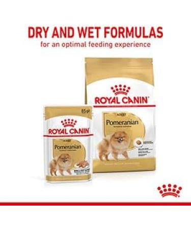 Royal Canin Pomeranian Adult Dog Wet Pouches 85g (Pack of 48) - Buy Online on GoSupps.com