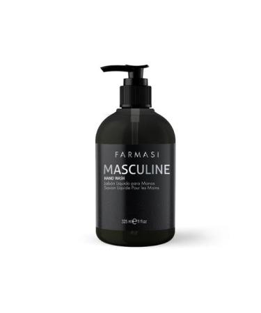 FARMASi Men's Liquid Hand Soap Masculine 325ml/10.98flOz - Moisturizing and Gentle Cleanser for All Skin Types - Refreshing Masculine Scent