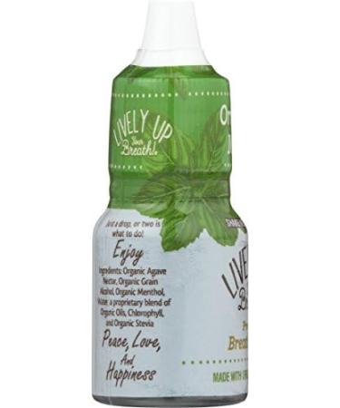Lively Up Your Breath Premium Breath Freshener Liquid Drops with Organic Ingredients - Original Mint 3 Pack Original Mint 0.27 Ounce (Pack of 3) - Buy Online on GoSupps.com