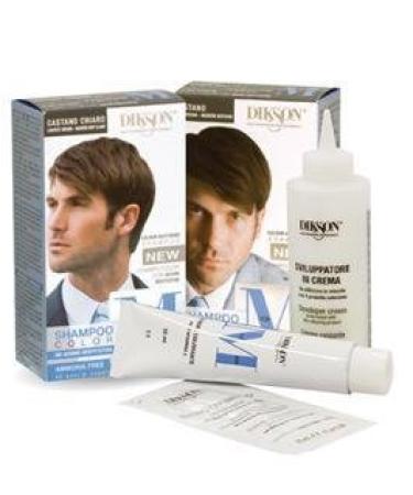 DIKSON DIKSON Color Shampoo for Men with Returnable Amabac Free Black