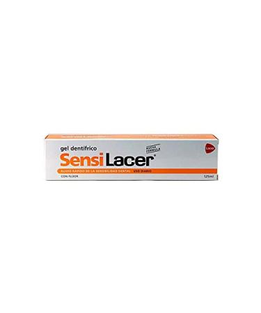 LACER SENSILACER TOOTHPASTE GEL WITH FLUORIDE GLUTEN FREE 125 ML DENTAL SENSITIVITY