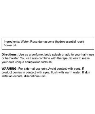Swanson Rosewater Mist - 8 fl Ounce Liquid - Refreshing and Hydrating Rosewater Spray for Skin and Hair - Buy Online on GoSupps.com