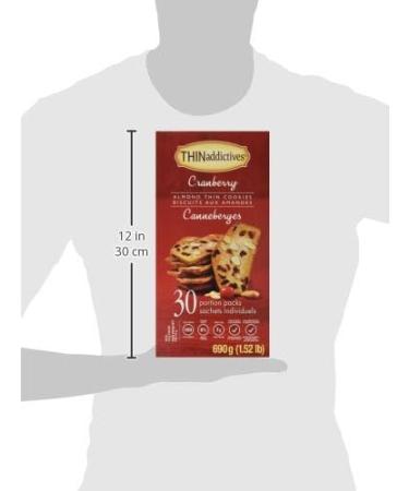 Thin addictives Cranberry Almond 690g - Buy Online on GoSupps.com