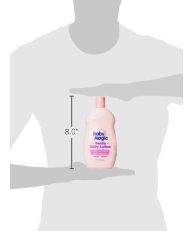 Baby Magic Gentle Baby Lotion Original Baby Scent 16.5 oz - Nourishing & Moisturizing for Baby's Delicate Skin - Buy Online on GoSupps.com