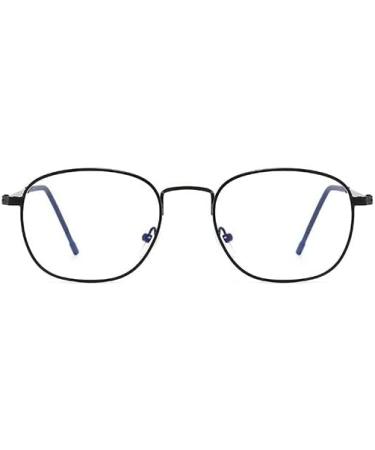 Large Classic Blue Light Blocking Reading Glasses +1.00 - Stylish Clear Vision Eyeglasses for Digital Screens - Buy Online on GoSupps.com