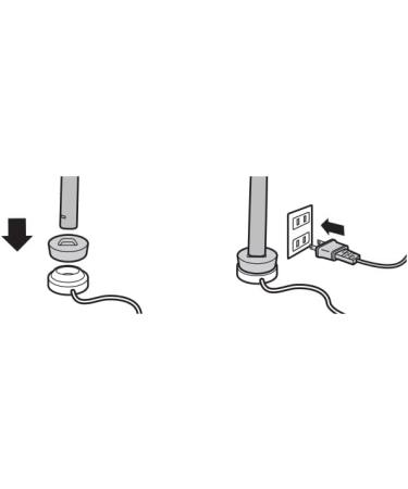 Philips Sonicare CBA1001 Toothbrush Charger | Compatible with HX9350 - HX9985 Series | 110-240V | White - Buy Online on GoSupps.com