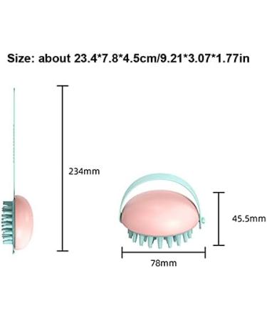 Ikaar Scalp Massage Brush Set - 2 Silicone Shampoo Brushes for Adults Children & Pets - Perfect for Wet & Dry Use | International Shipping - Buy Online on GoSupps.com