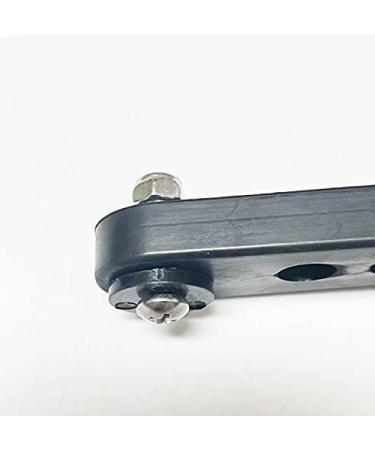 Marine Grade Boat Yacht Sport Jet Boarding Swim Telescoping Ladder Strap - Medium Size with 3 Adjustable Mounting Holes for 2 or 3 Step Ladder - Secure Retaining Design - Buy Online on GoSupps.com