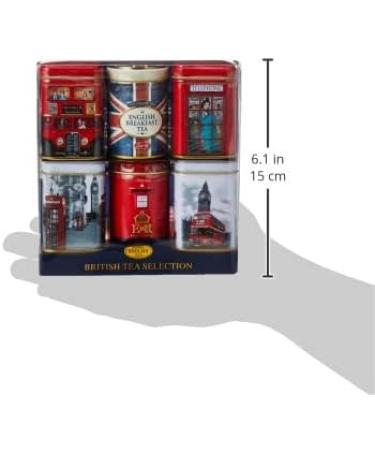 New English Teas British Mini Tin Tea Selection 140g - Exquisite British Tea Assortment - Buy Online on GoSupps.com