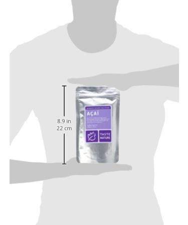 Buy Taste Nature Acai Powder 150g - Premium Organic Superfood for Energy & Health - Buy Online on GoSupps.com