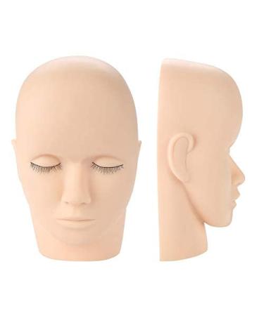 Makeup Training Eyelash Eyebrow Lip Soft Silicone Smooth Soft No Smell Ideal for Makeup Beginners