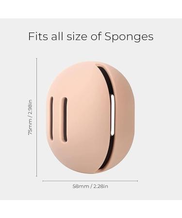 Suatien Sleek Makeup Brush Holder | Waterproof Silicon Pouch | Magnetic Closure Case for Travel | Best Gift & Organizer (Khaki - Buy Online on GoSupps.com