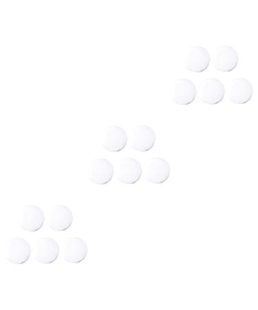 Beaupretty Beaupretty 15 Pieces Cushion Puff Makeup Powder Pump Cotton Face Puff Cosmetic Puff Round Body Puff White Sponge Baby Big Puff