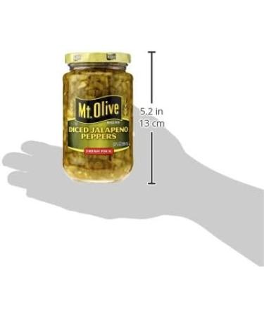 Mt Olive Pickle Co Mt Olive Diced Jalapeno Pepper 12 oz - Buy Online on GoSupps.com