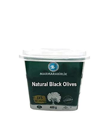 Marmarabirlik Dried Natural Black Olives 400g - Premium Quality olives for a savory twist - Buy Online on GoSupps.com