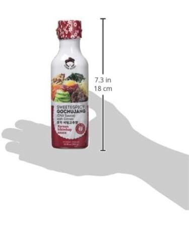 Ajumma Republic Korean Sweet and Spicy Chilli Sauce with Citron 300g - Buy Online on GoSupps.com