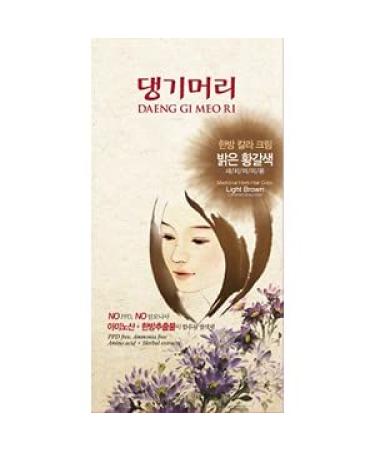 Doori Cosmetics Daeng Gi Meo Ri Medicinal Herb Hair Color Light Brown 1 Kit