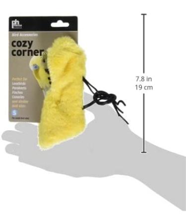 Prevue Pet Products BPV1160 6-Inch Cozy Corner Fleece Bird Blanket - Small - Buy Online on GoSupps.com