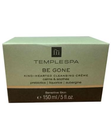 TEMPLESPA BE GONE Face Cleanser | Soothing Face Wash for Sensitive Skin | Vegan & Cruelty-Free | Natural Ingredients with Vitamins A & E | 5.0 fl. oz - Buy Online on GoSupps.com