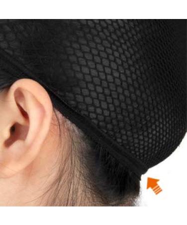 ANNELBEL 4PCS Black Mesh Wig Cap Net Securely Hold Long or Short Hair in Place - Buy Online on GoSupps.com