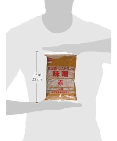 Hanamaruki Ryoriten Aka Miso Paste - 1kg (1000g) | Premium Quality Japanese Red Miso - Buy Online on GoSupps.com