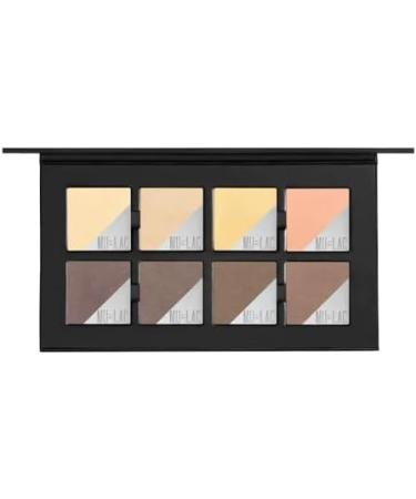 Mulac Cosmetics Contouring and Highlighting Face Cream Palette Athens Vegan 8 x 5 g - Buy Online on GoSupps.com