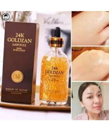 1 Box 24K Goldzan Ampoule 99.9% Pure Gold 100 ml. In Korea - Buy Online on GoSupps.com