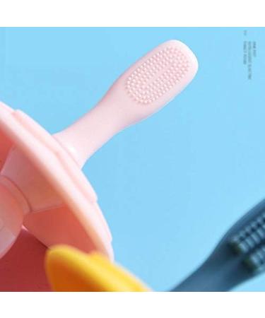 SUICRA Silicone Toothbrush - Soft Bristles Deciduous Design Blue - International Shipping Available - Buy Online on GoSupps.com