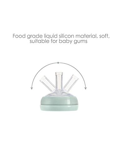 TOP MAMA 8 oz PPSU Baby Learning Cup with Suction Tube & Handles - 2 Nozzles, Anti-Overflow, Suitable for 6 Months+ - Pink Straw Cup - Buy Online on GoSupps.com