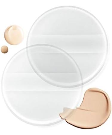 3d transparent transparent pure silica powder puff New jelly round ribbon PU air cushion puff - Buy Online on GoSupps.com