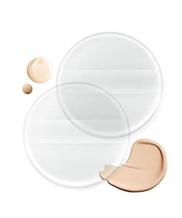 3d transparent transparent pure silica powder puff New jelly round ribbon PU air cushion puff