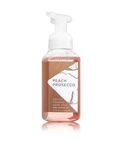 Bath Body Peach Prosecco Gentle Foaming Hand Soap - 8.75 Fl Oz - Scented with Natural Essential Oils