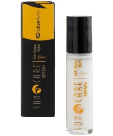 BLUE FARM | Anti Aging Booster SPF 50+ ml 10 Very high protection anti-aging sun concentrate for face roll-on with Vitamin E. Leaves no residue. Complete absorption - Buy Online on GoSupps.com