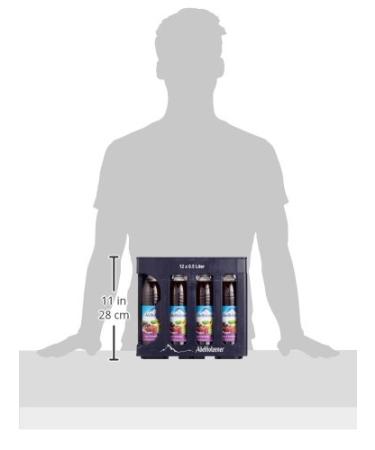 Adelholzener Sports Spritzer REFILLABLE (12 x 0.5 l) - Refreshing Sparkling Water | International Shipping Available - Buy Online on GoSupps.com