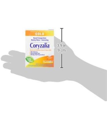 Boiron Coryzalia for colds and cold symptoms 60 Tablets. Chewable Tablets for nasal congestion runny nose rhinitis. Non-drowsy Cold Medicine - Buy Online on GoSupps.com