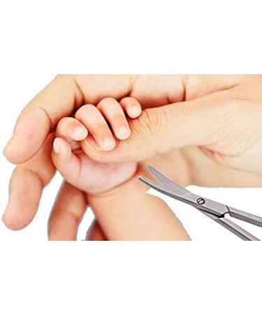 Spire Tools Kids Nail Scissors - Safe Stainless Steel Cuticle Pedicure Kit for Children & Babies - Manicure Grooming Set for Women and Men - Buy Online on GoSupps.com