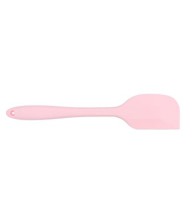 High temperature resistance easy storage reusable silicone spatula for comfortable hold and control with hanging hole for hanging storage