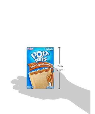 Pop-Tarts BreakfastÂ Toaster Pastries  Frosted Brown Sugar Cinnamon Flavored  14 oz (8 Count) - Buy Online on GoSupps.com