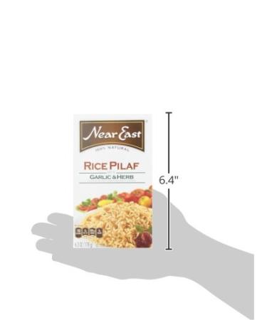 Quaker Near East Garlic & Herb Rice Pilaf Mix 6.3 oz - Pack of 12 Boxes - Buy Online on GoSupps.com